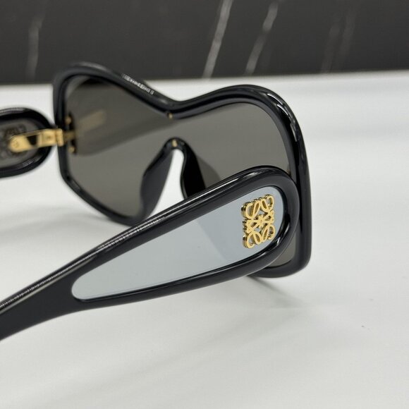 NEW LOEWE LW40131I 01C, SILVER BLACK UNISEX SUNGLASSES LOEWE main image 7